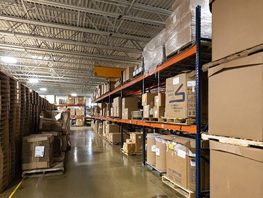 IMT’s complete shipping and receiving department